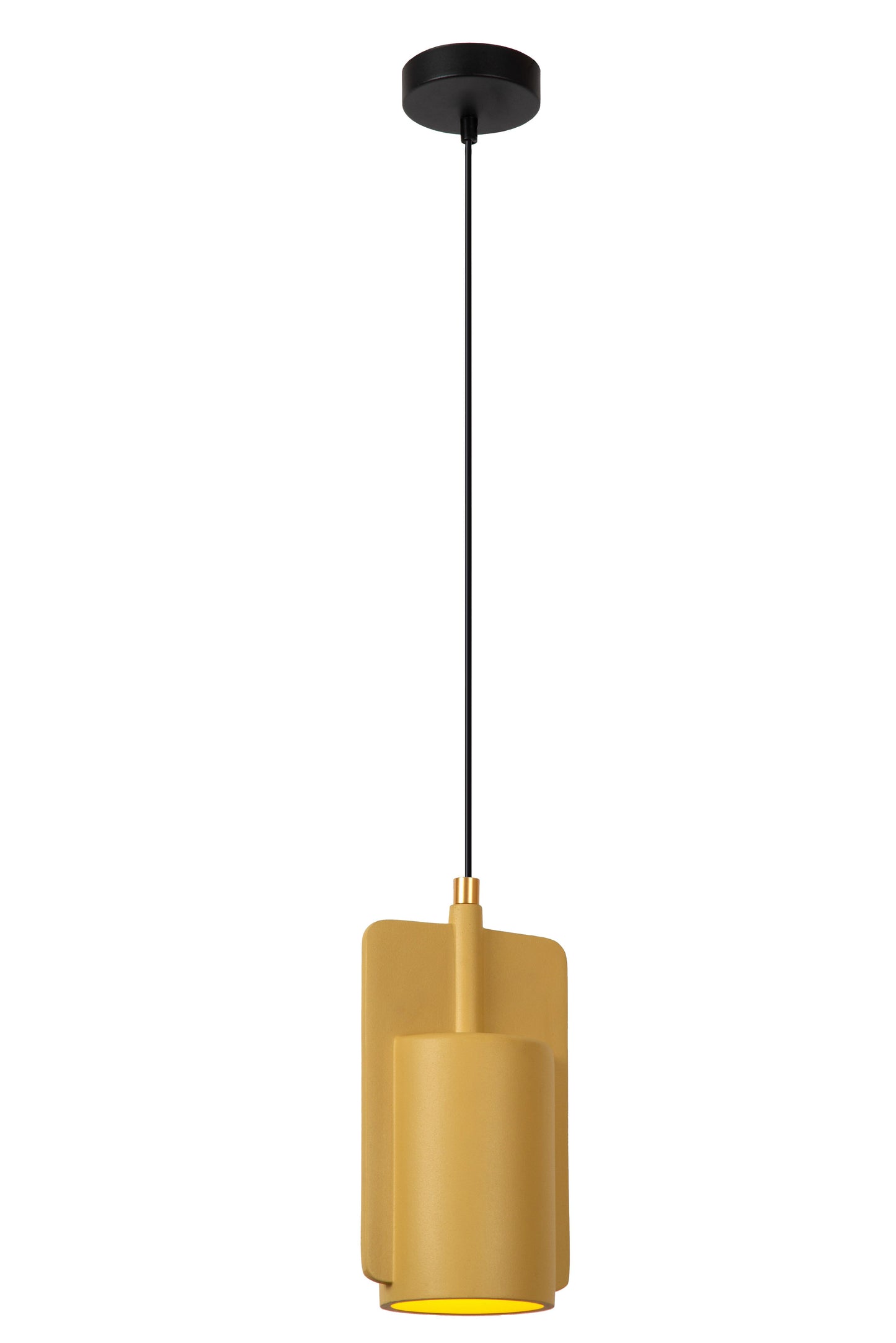 Lucide NINJA - Pendant light - 1xE27 - Yellow