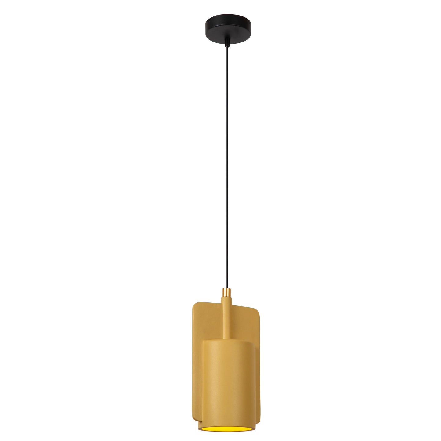 Lucide NINJA - Pendant light - 1xE27 - Yellow