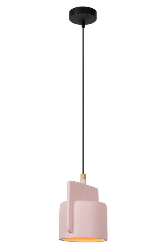 Lucide NINJA - Pendant light - 1xE27 - Pink