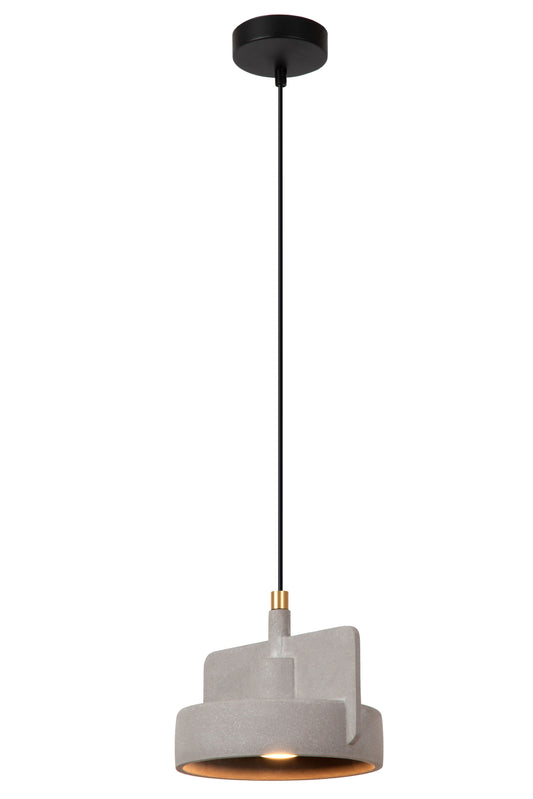 Lucide NINJA - Pendant light - 1xE27 - Grey