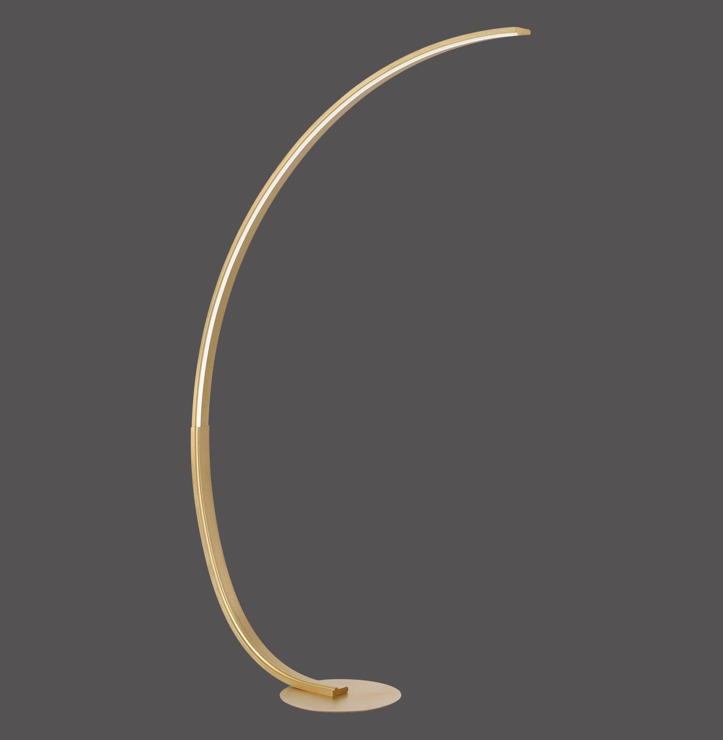 Q-Vito - Floor Lamp - Brass Matt - By Paul Neuhaus - (445-60)