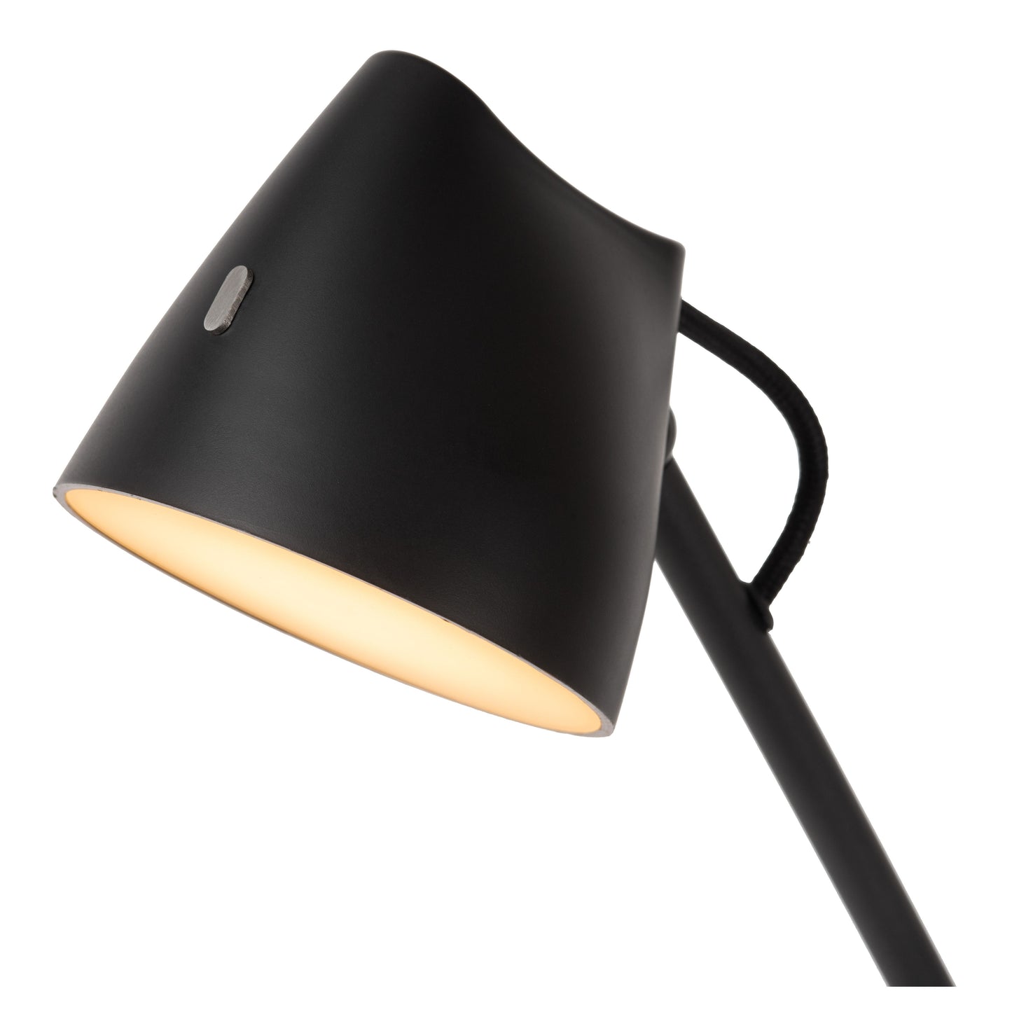 Lucide MILNE - Table lamp - LED Dim. - 1x8W 2700K - Black