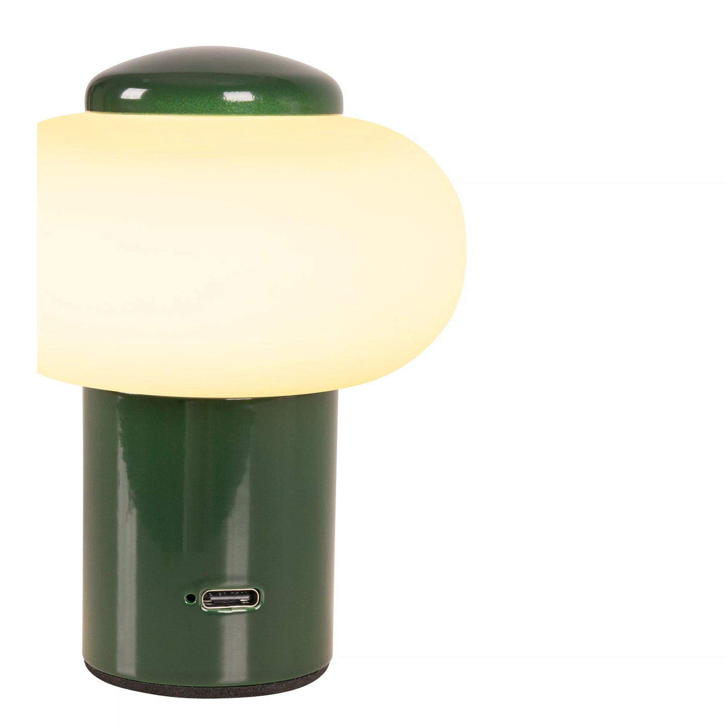 Lucide GUSTAV - Rechargeable Table lamp - Battery pack - Ø 8 cm - LED Dim. - 1x0,8W 2700K - Green | Essential
