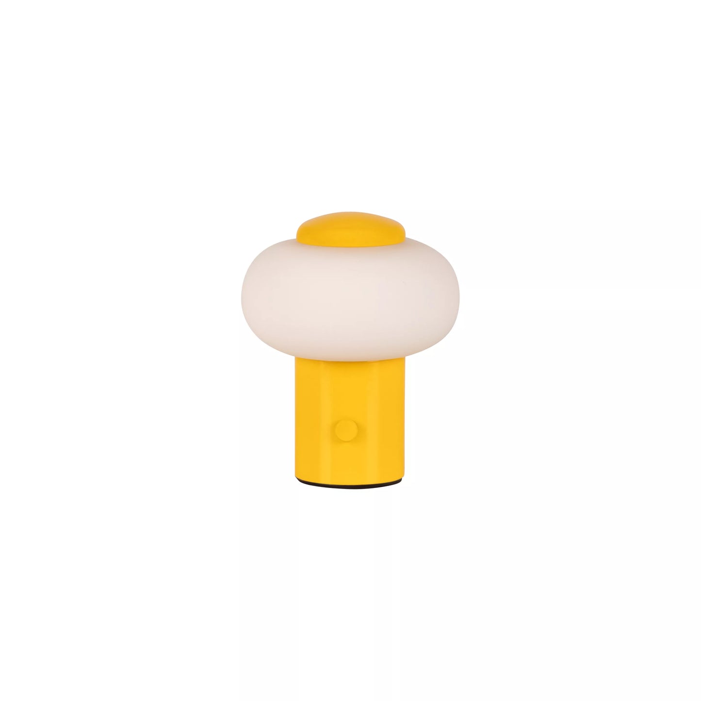 Lucide GUSTAV - Rechargeable Table lamp - Battery pack - Ø 8 cm - LED Dim. - 1x0,8W 2700K - Yellow | Essential
