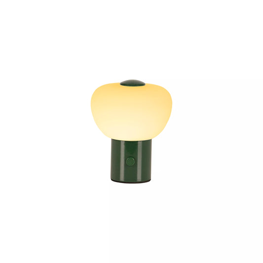 Lucide GUSTAV - Rechargeable Table lamp - Battery pack - Ø 8 cm - LED Dim. - 1x0,8W 2700K - Green | Essential