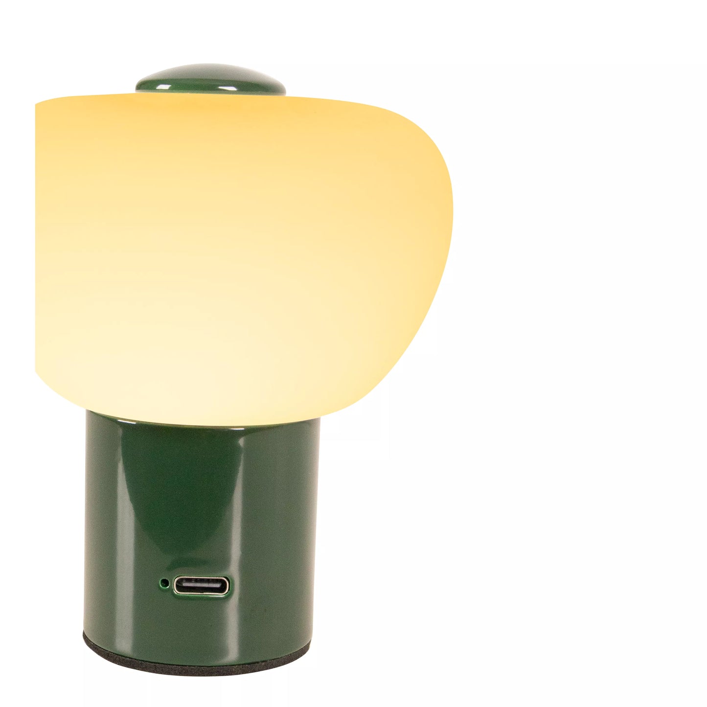 Lucide GUSTAV - Rechargeable Table lamp - Battery pack - Ø 8 cm - LED Dim. - 1x0,8W 2700K - Green | Essential