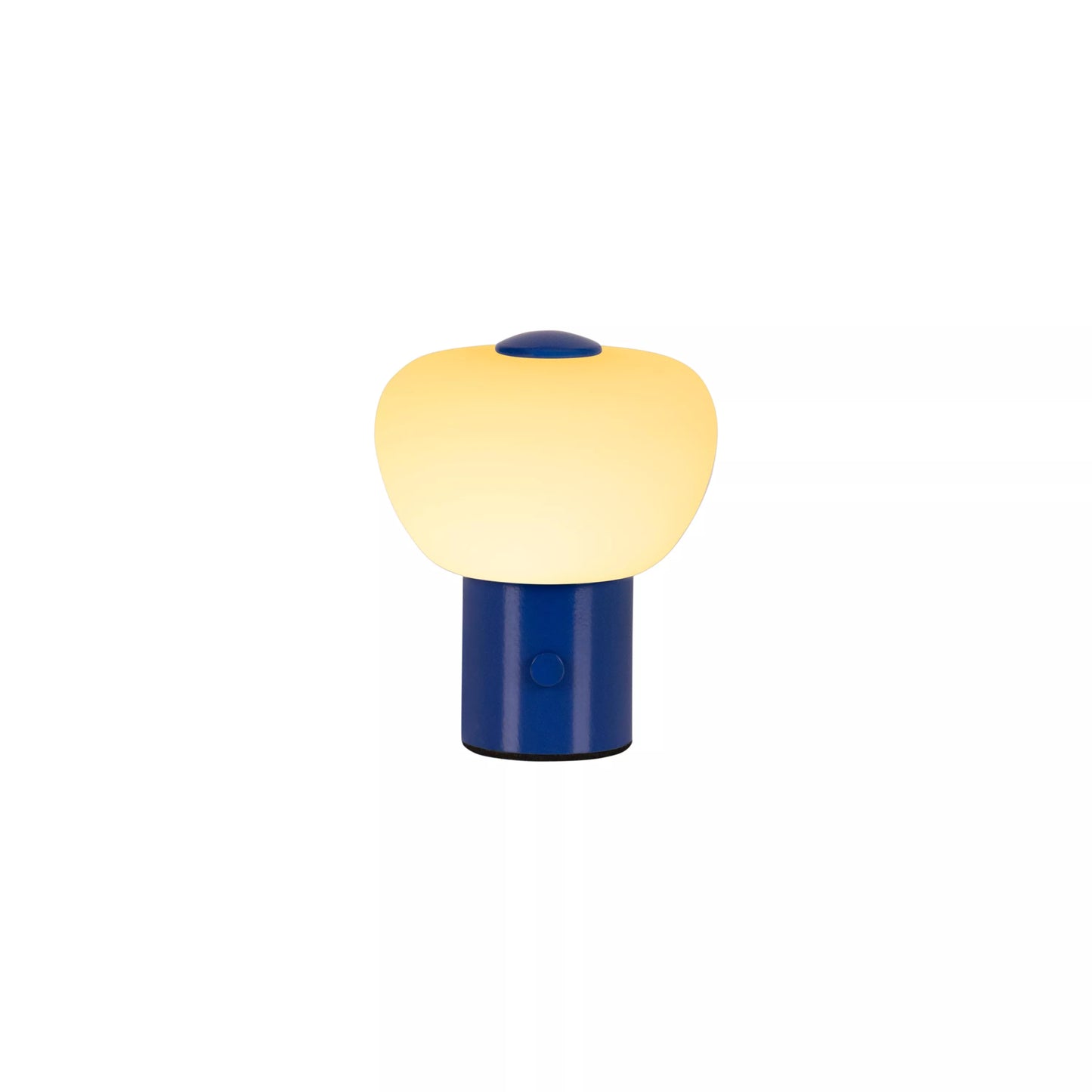Lucide GUSTAV - Rechargeable Table lamp - Battery pack - Ø 8 cm - LED Dim. - 1x0,8W 2700K - Blue | Essential