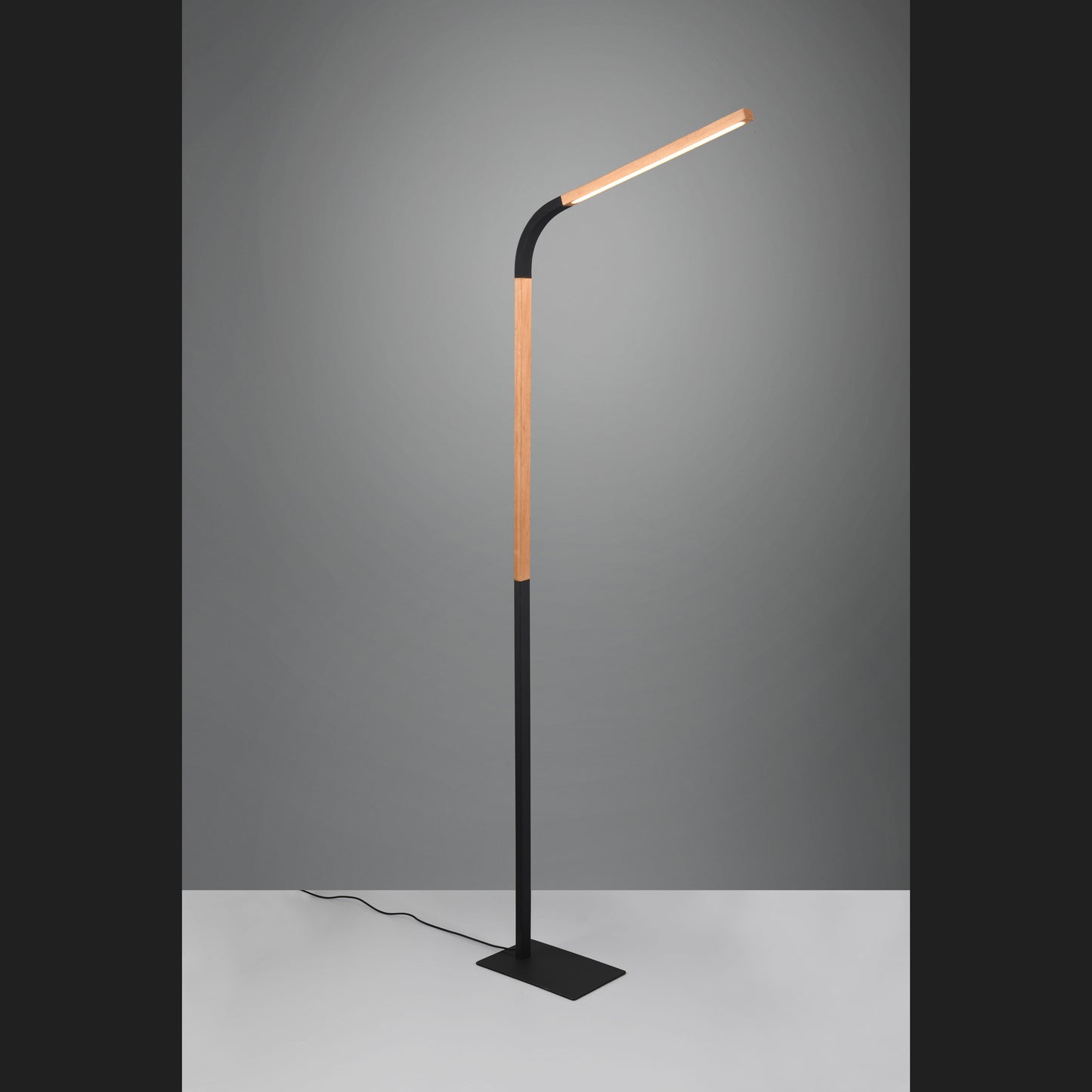 Norris  - Floor lamp - Black Matt - Trio