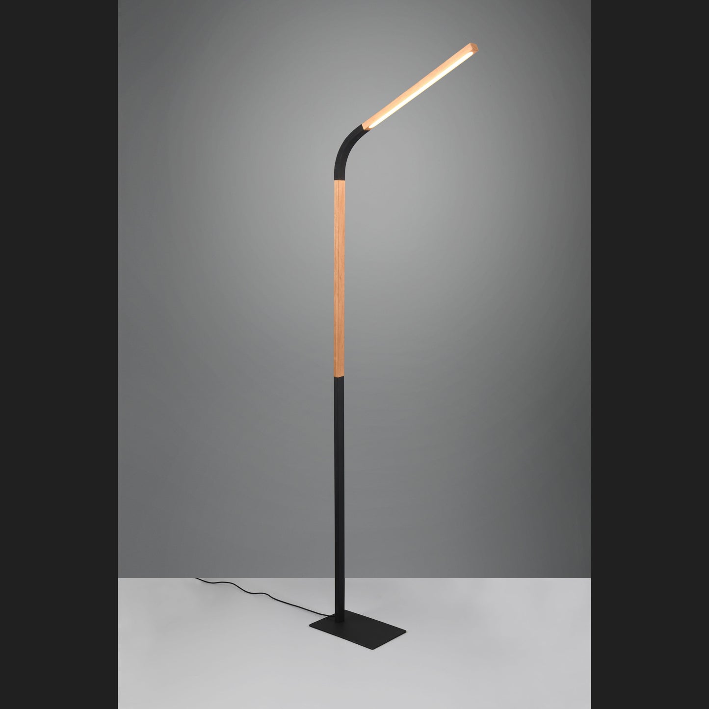 Norris  - Floor lamp - Black Matt - Trio