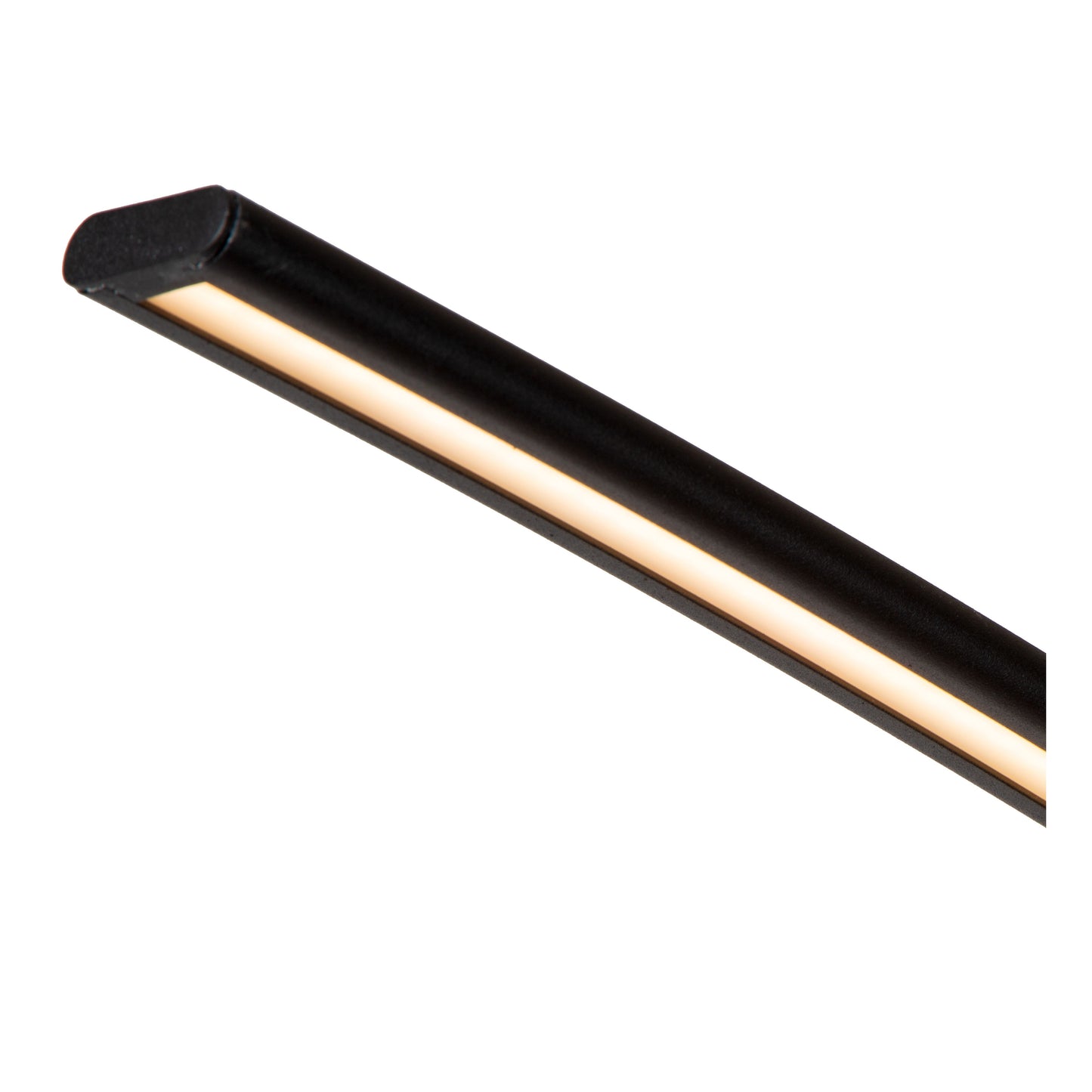 Lucide CURVE - Arc floor lamp - LED Dim. - 1x15W 2700K - Black