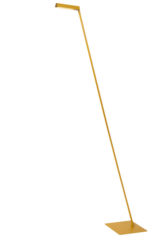 Lucide LAVALE - Floor reading lamp - LED Dim. - 1x3W 2700K - Ocher Yellow