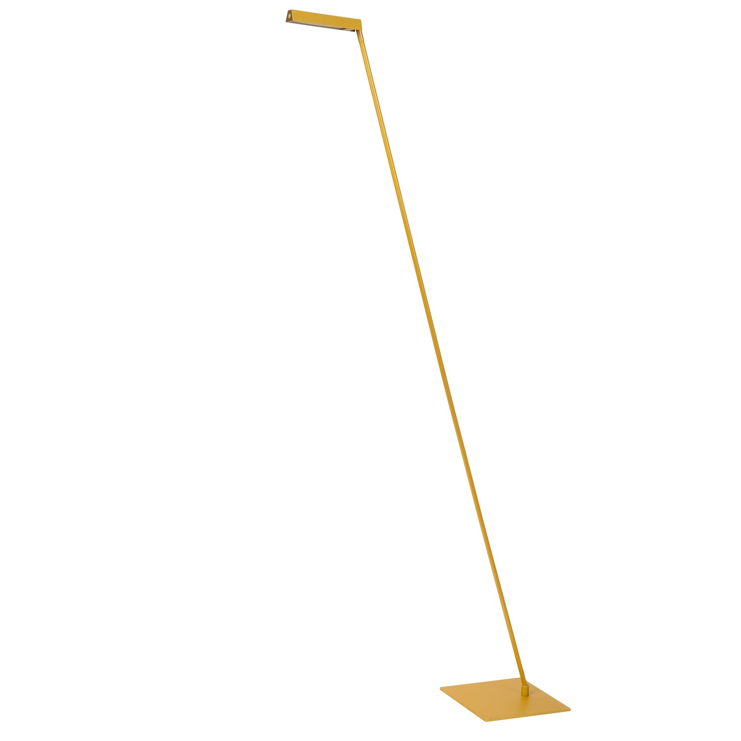 Lucide LAVALE - Floor reading lamp - LED Dim. - 1x3W 2700K - Ocher Yellow