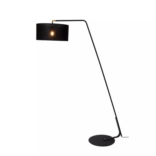 Lucide KELSO - Floor lamp - 1xE27 - Black