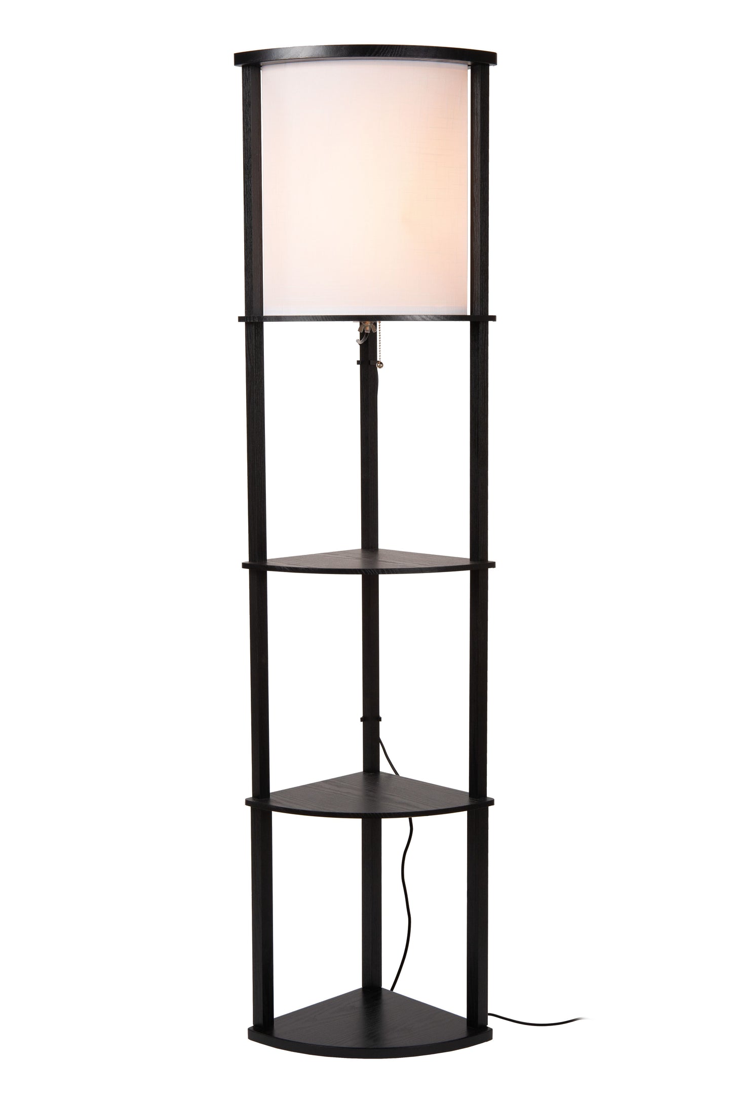 Lucide MENNO - Floor lamp - 1xE27 - Black