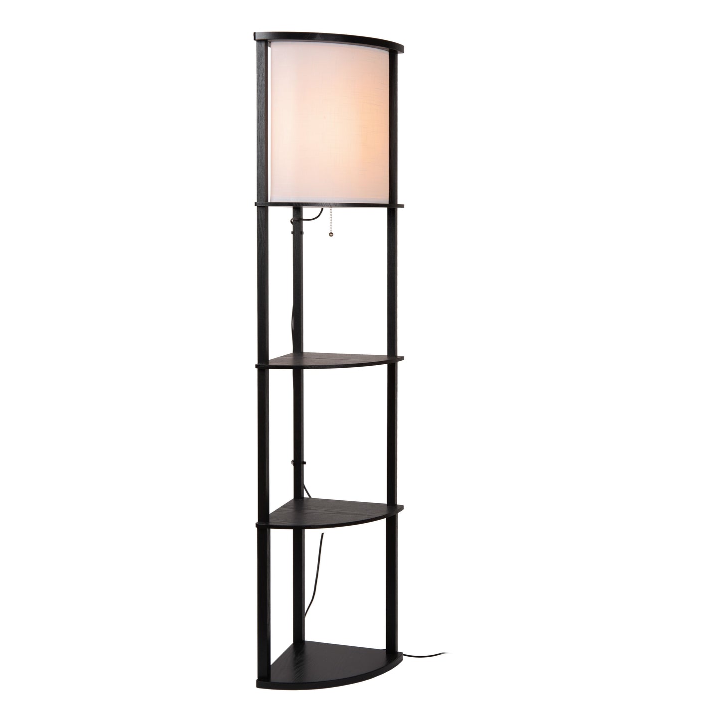 Lucide MENNO - Floor lamp - 1xE27 - Black