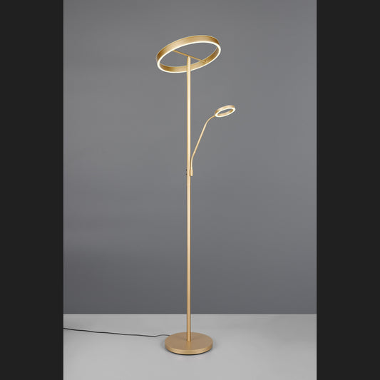 Willis - Floor Lamp - Gold - Trio - 449510279