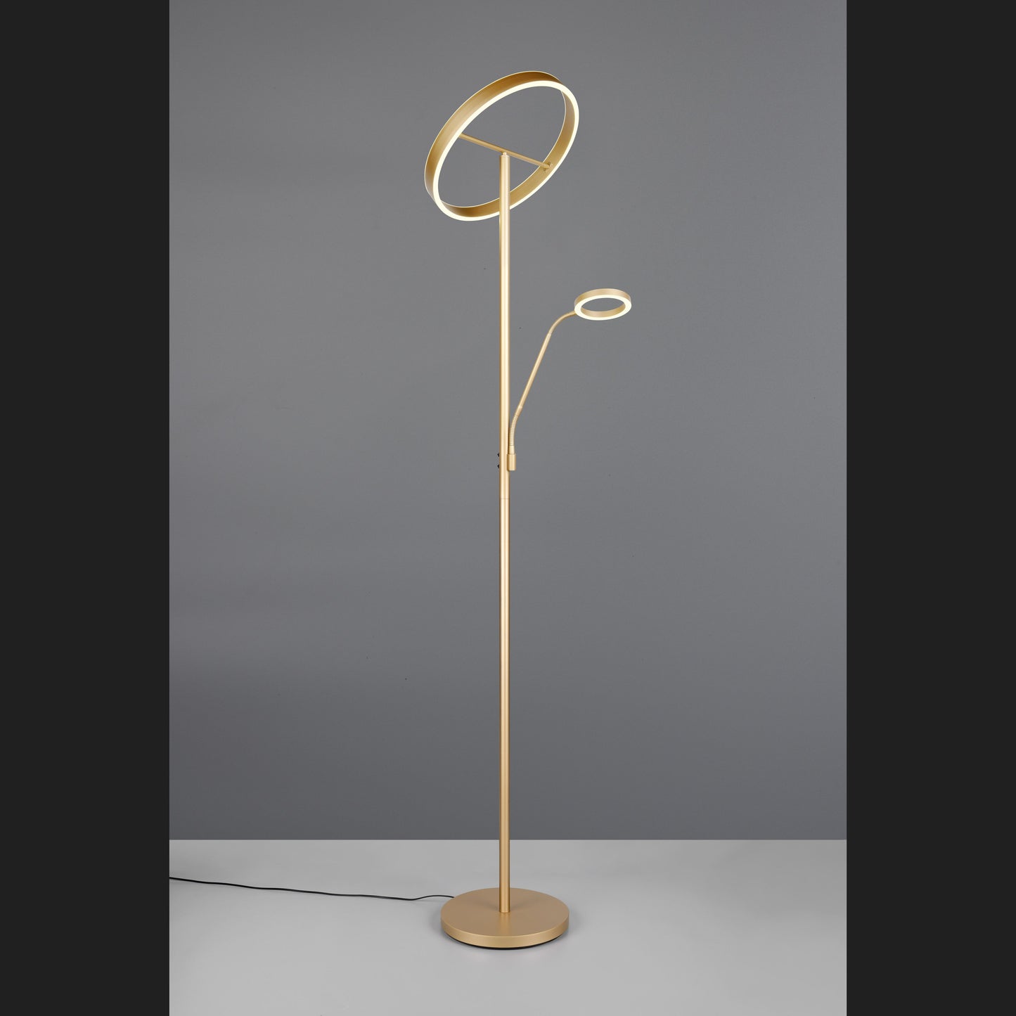 Willis - Floor Lamp - Gold - Trio - 449510279