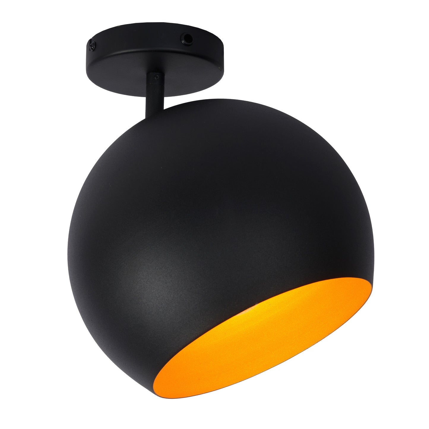 Lucide BINK - Flush ceiling light - Ø 24,5 cm - 1xE27 - Black