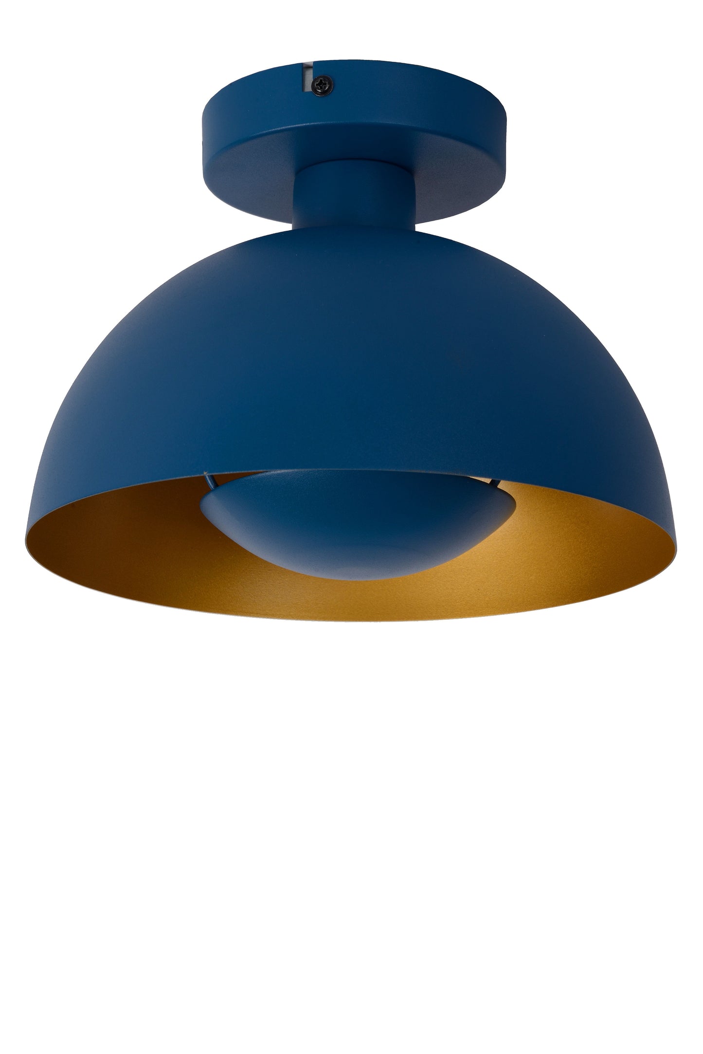 Lucide SIEMON - Flush ceiling light - Ø 25 cm - 1xE27 - Blue