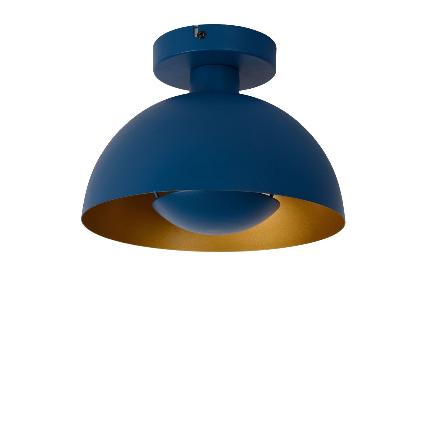 Lucide SIEMON - Flush ceiling light - Ø 25 cm - 1xE27 - Blue