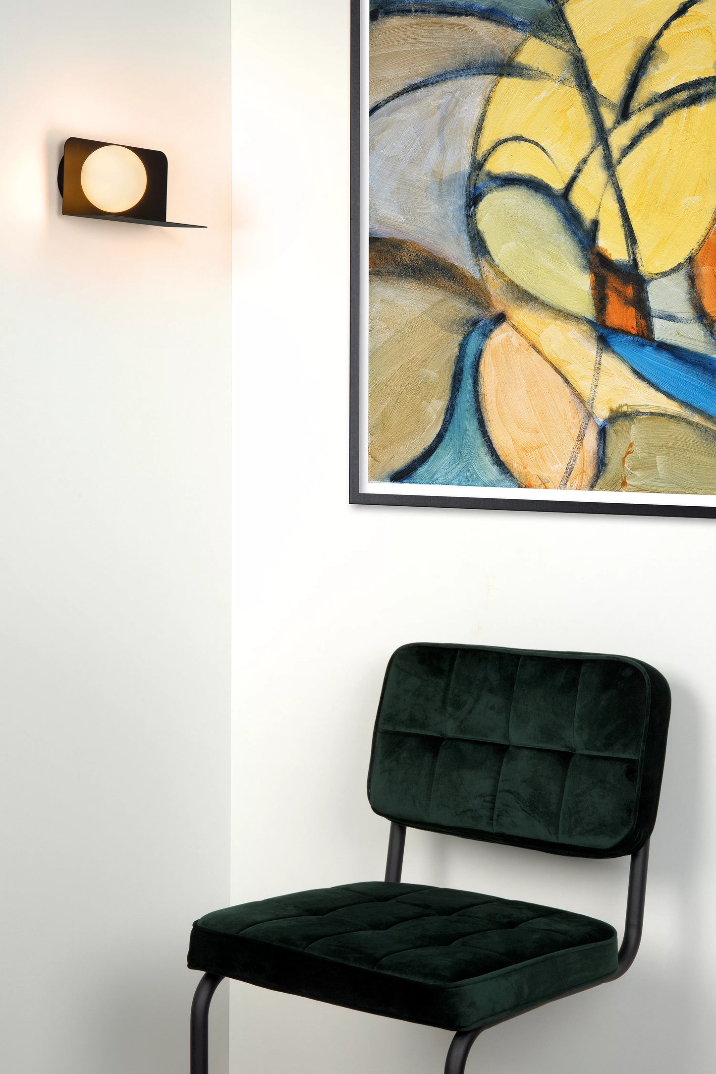 Lucide BONNI - Wall light - 1xG9 - Black