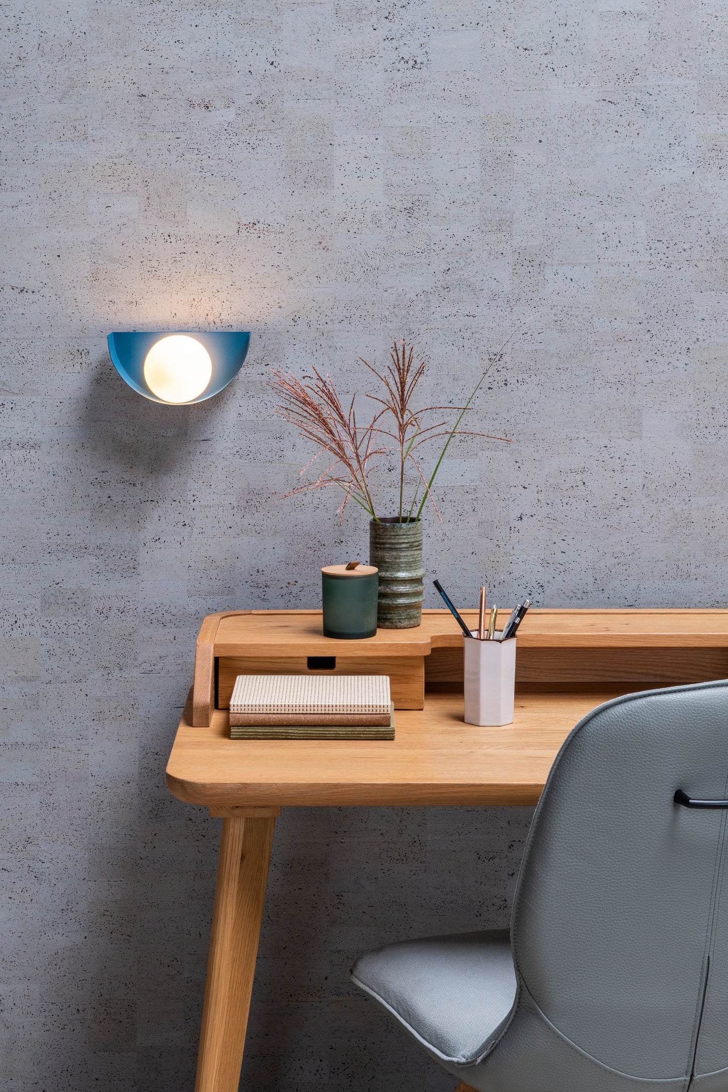 Lucide BENNI - Wall light - 1xG9 - Blue