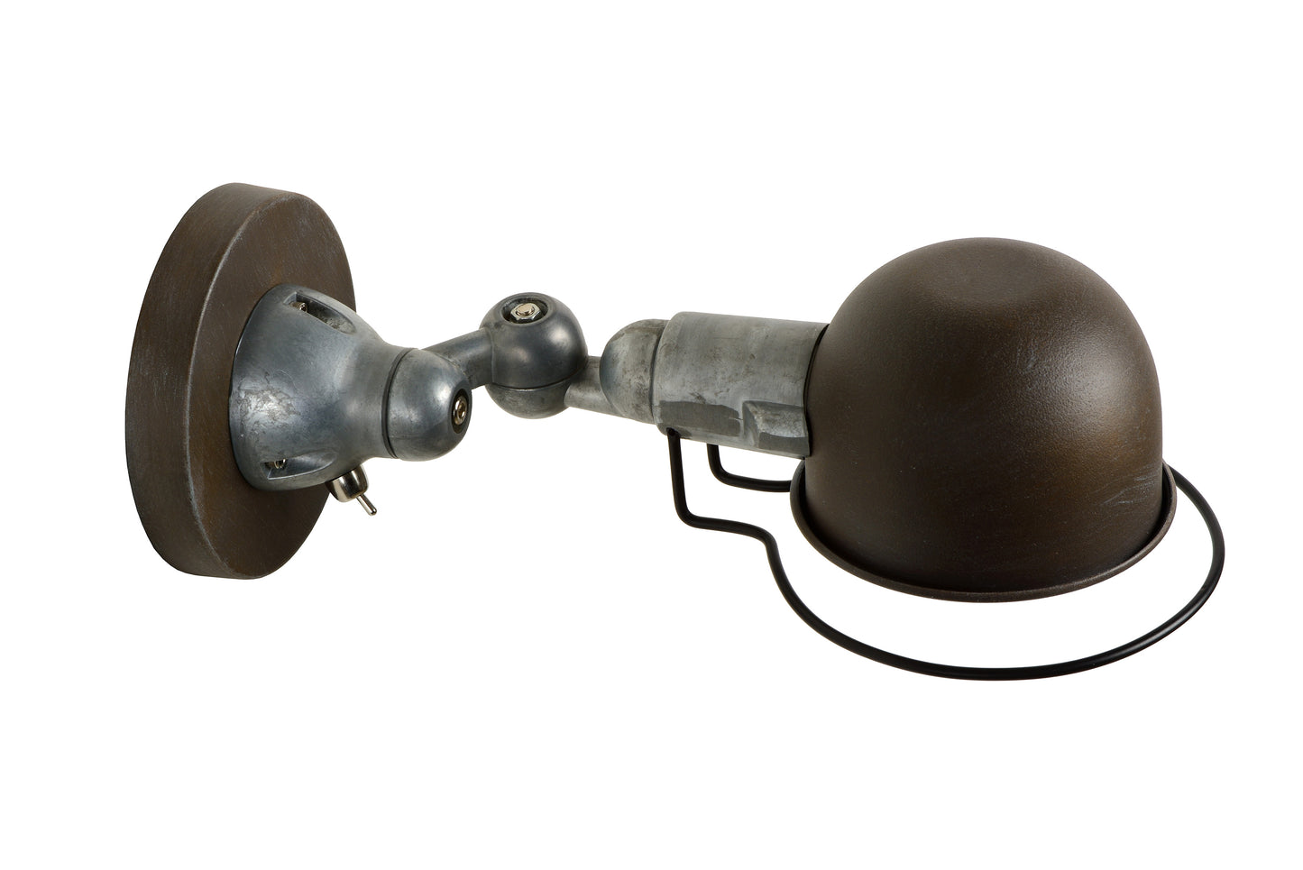 Lucide HONORE - Wall light - 1xE14 - Rust Brown