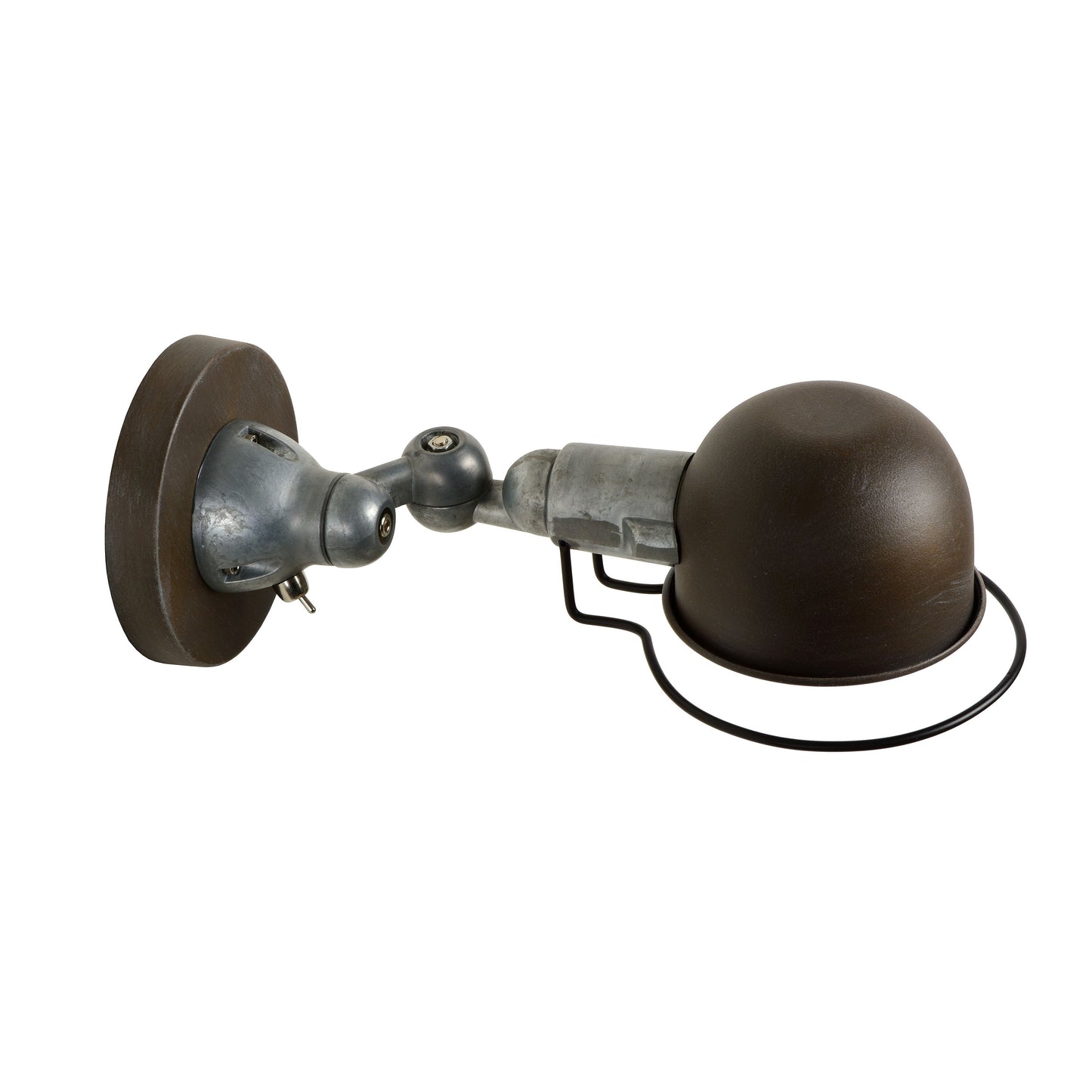 Lucide HONORE - Wall light - 1xE14 - Rust Brown