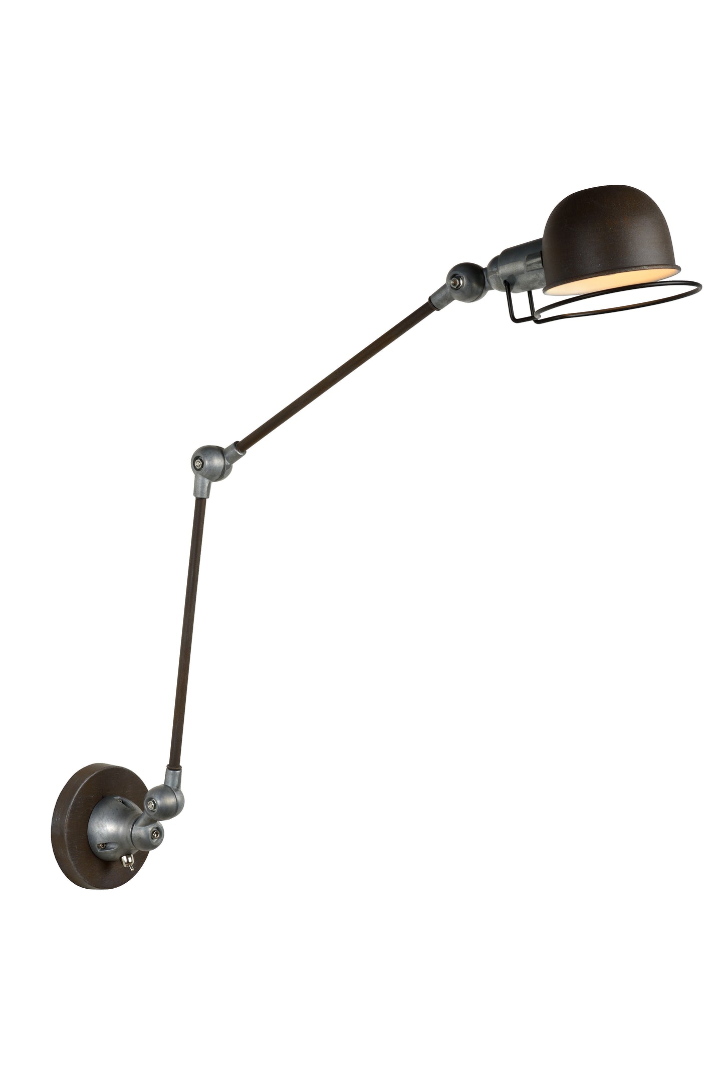 Lucide HONORE - Wall light - 1x E14 - Rust Brown