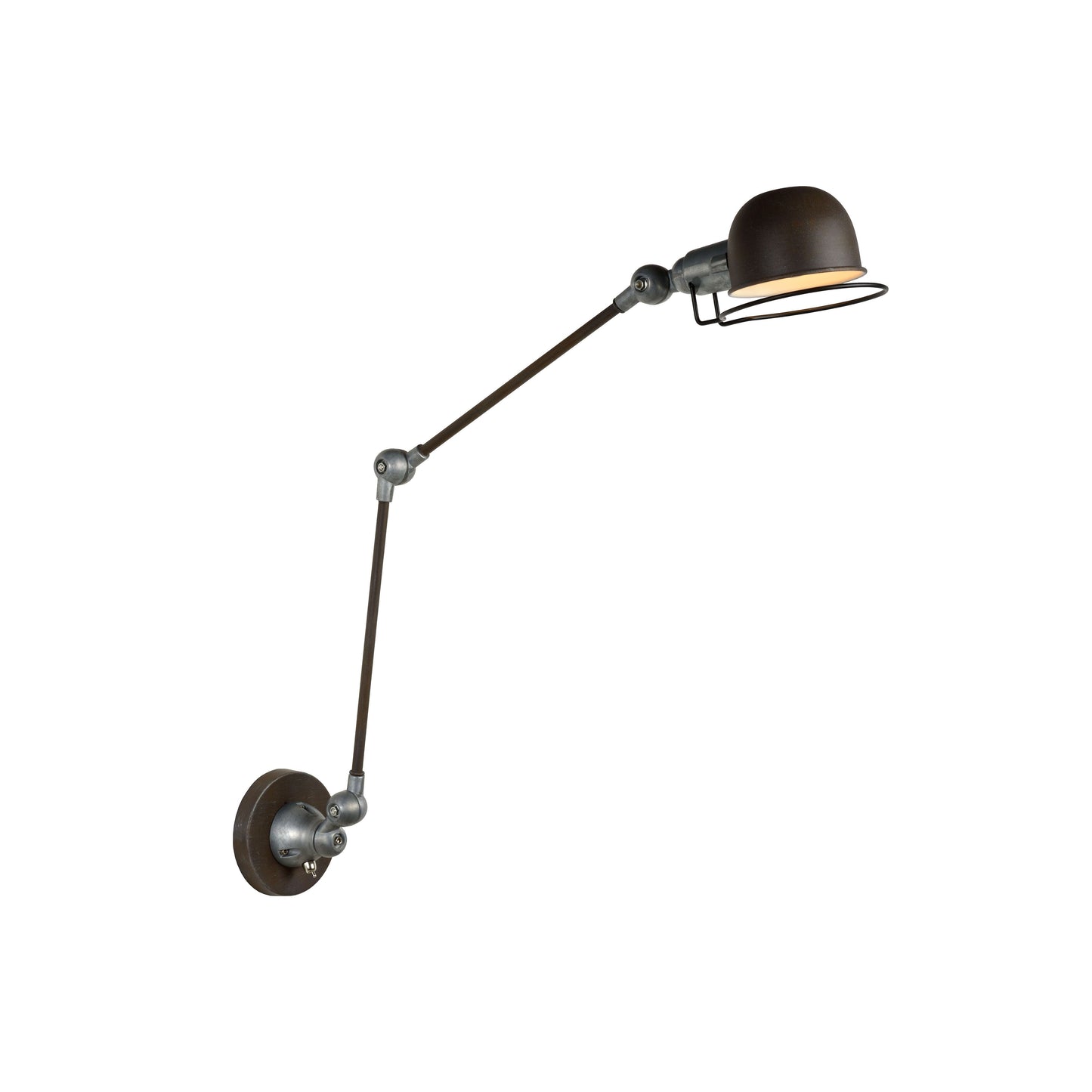 Lucide HONORE - Wall light - 1x E14 - Rust Brown