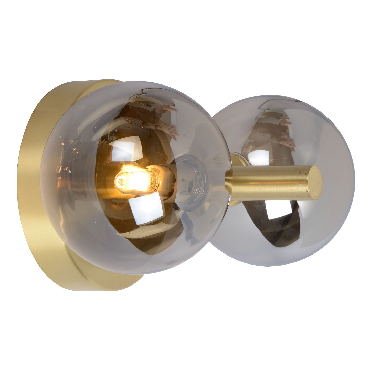 Lucide TYCHO - Wall light - 2xG9 - Matt Gold / Brass