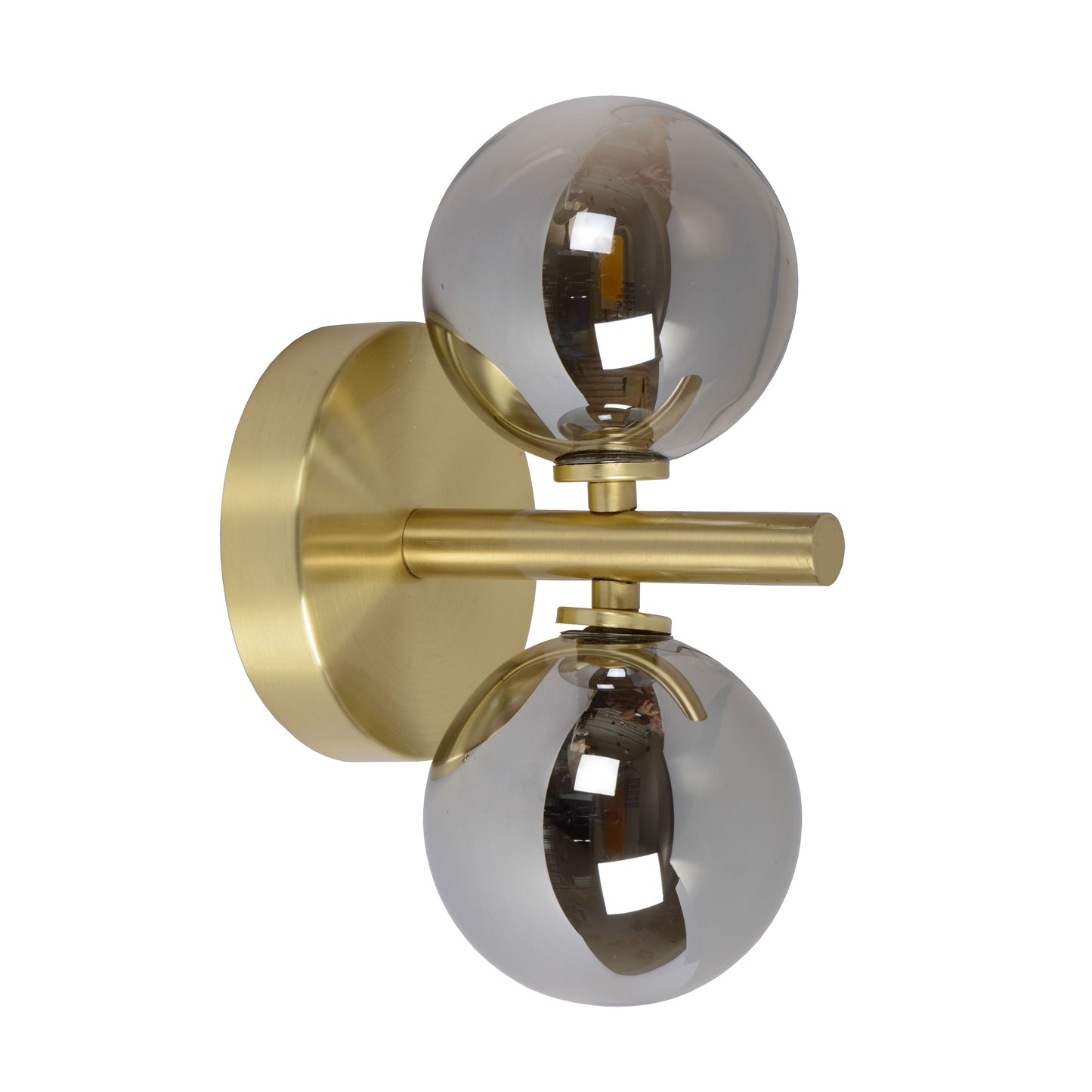 Lucide TYCHO - Wall light - 2xG9 - Matt Gold / Brass