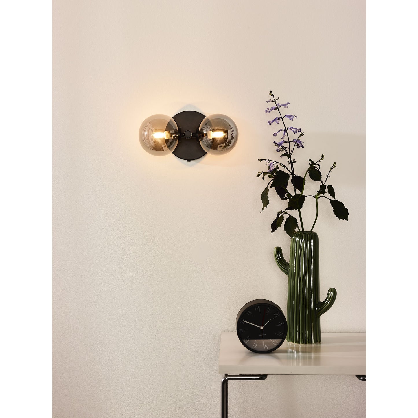 Lucide TYCHO - Wall light - 2xG9 - Black