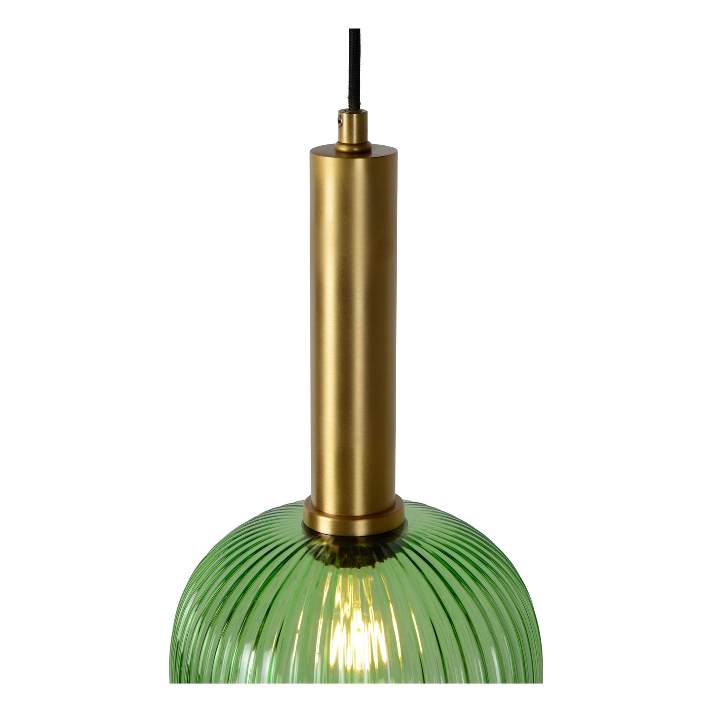 Lucide MALOTO - Pendant light - Ø 20 cm - 1xE27 - Green