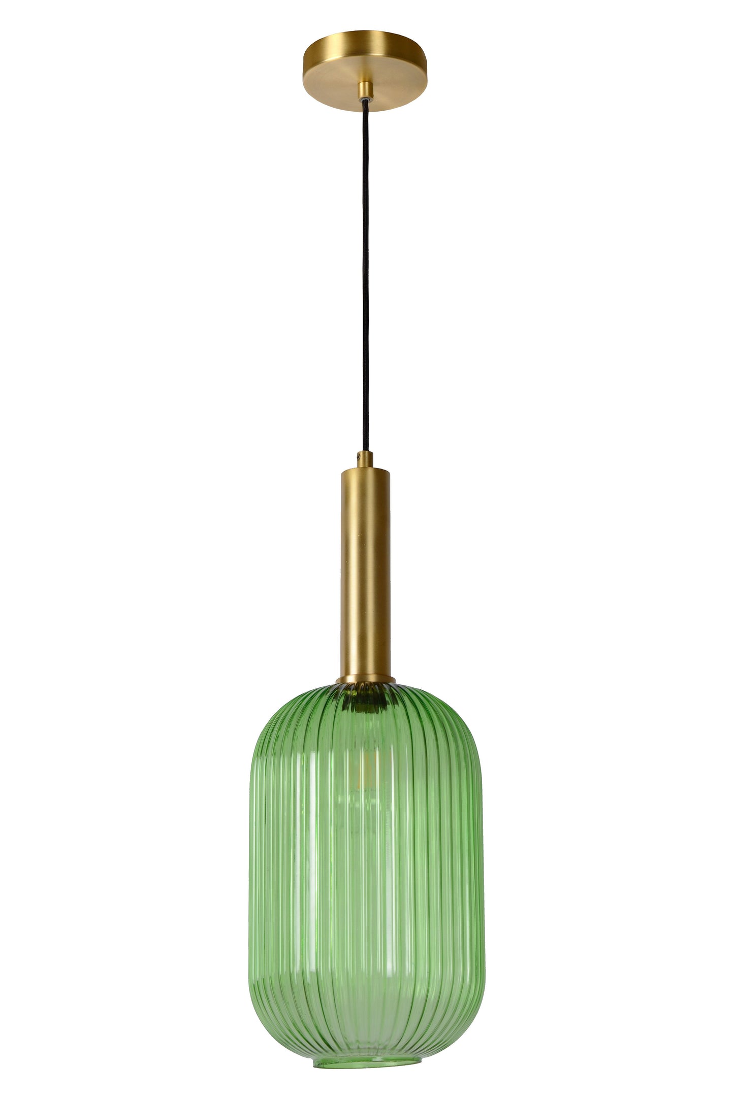 Lucide MALOTO - Pendant light - Ø 20 cm - 1xE27 - Green