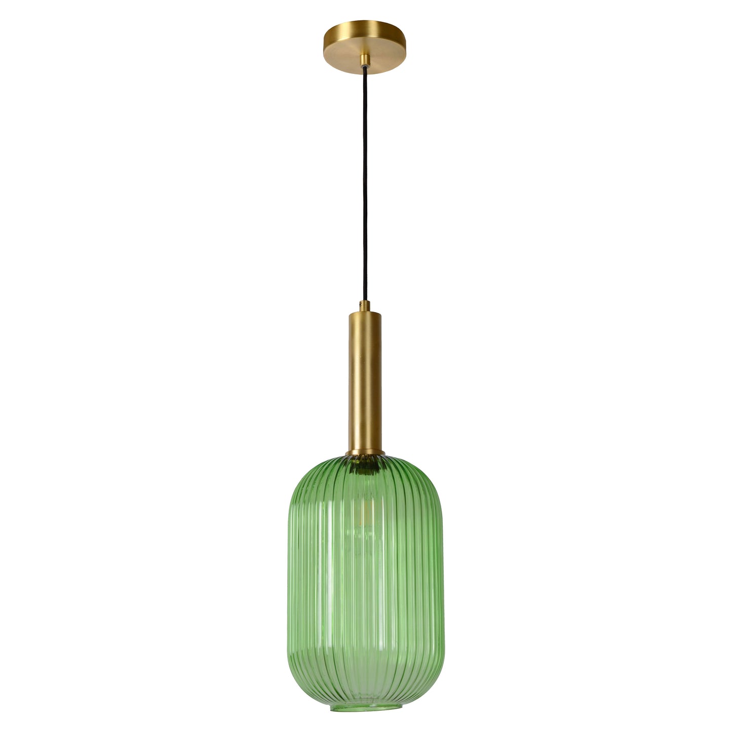 Lucide MALOTO - Pendant light - Ø 20 cm - 1xE27 - Green