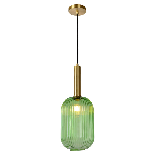 Lucide MALOTO - Pendant light - Ø 20 cm - 1xE27 - Green