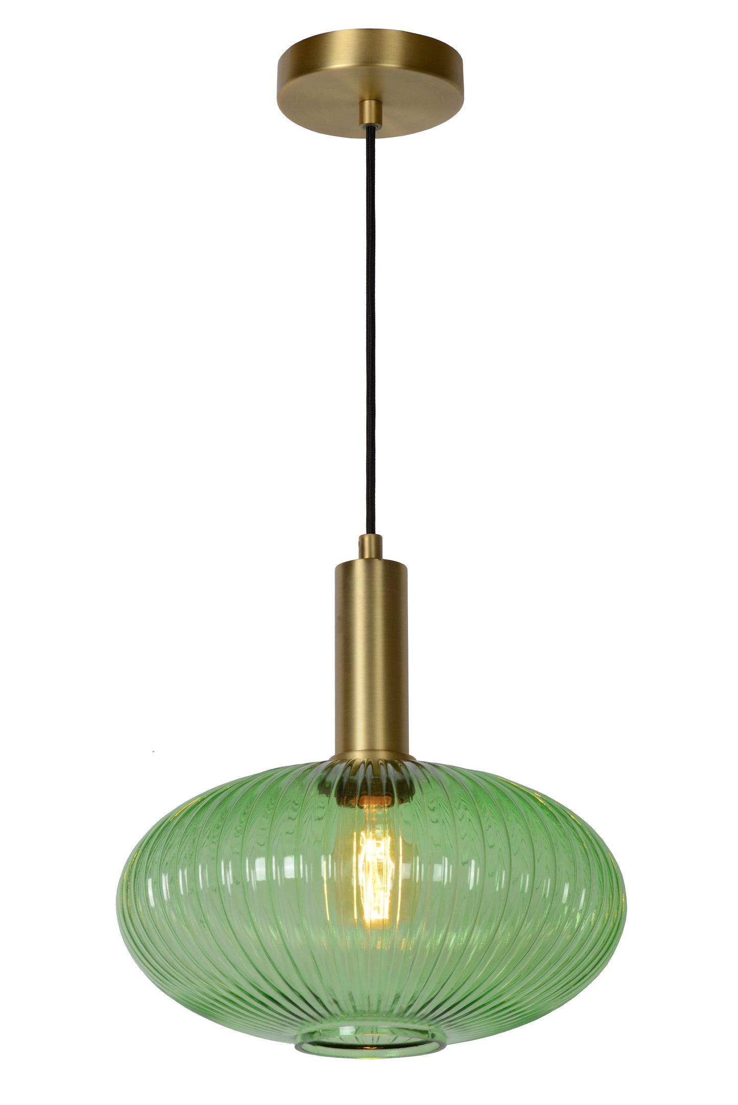 Lucide MALOTO - Pendant light - Ø 30 cm - 1xE27 - Green