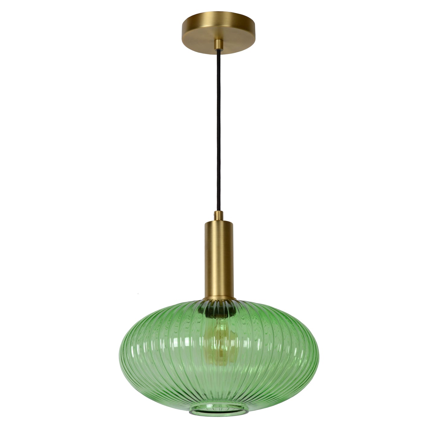 Lucide MALOTO - Pendant light - Ø 30 cm - 1xE27 - Green