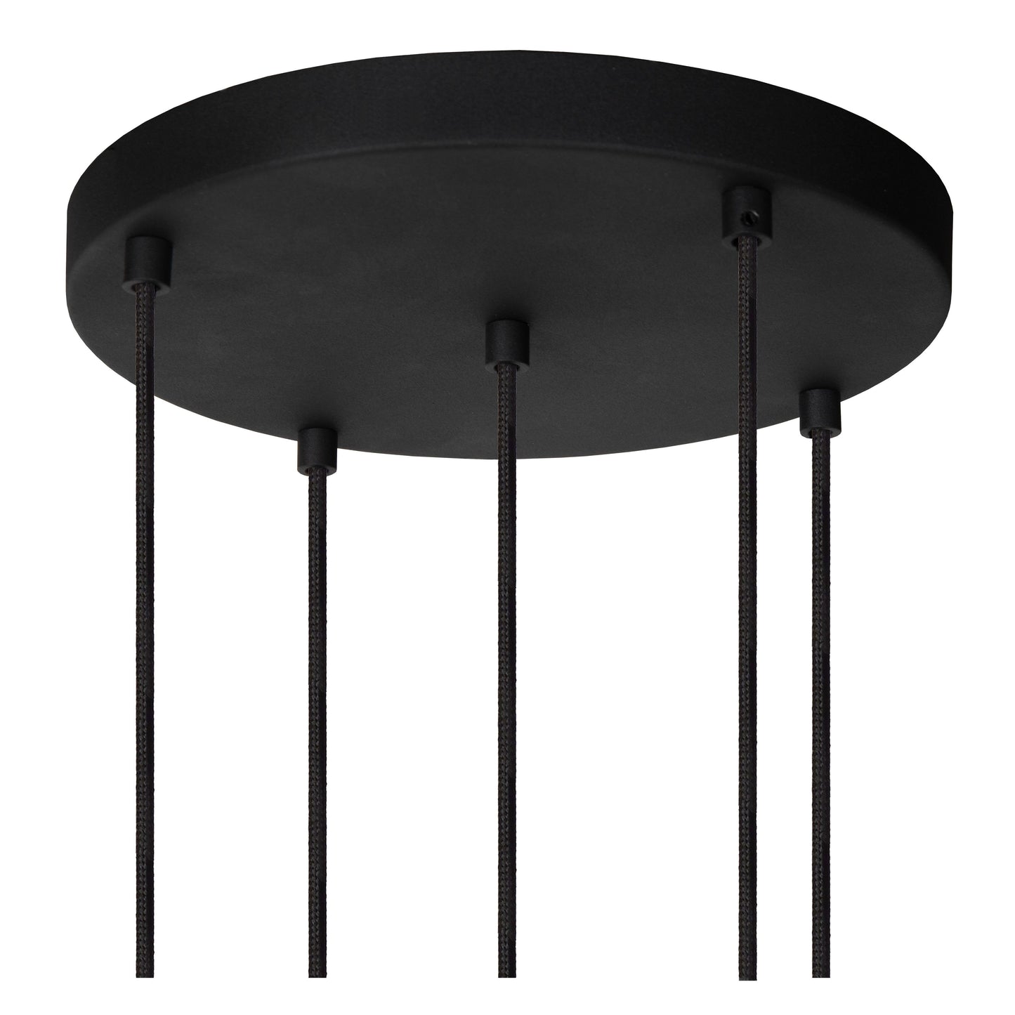 Lucide MARIUS - Pendant light - Ø 55 cm - 5xE27 - Black