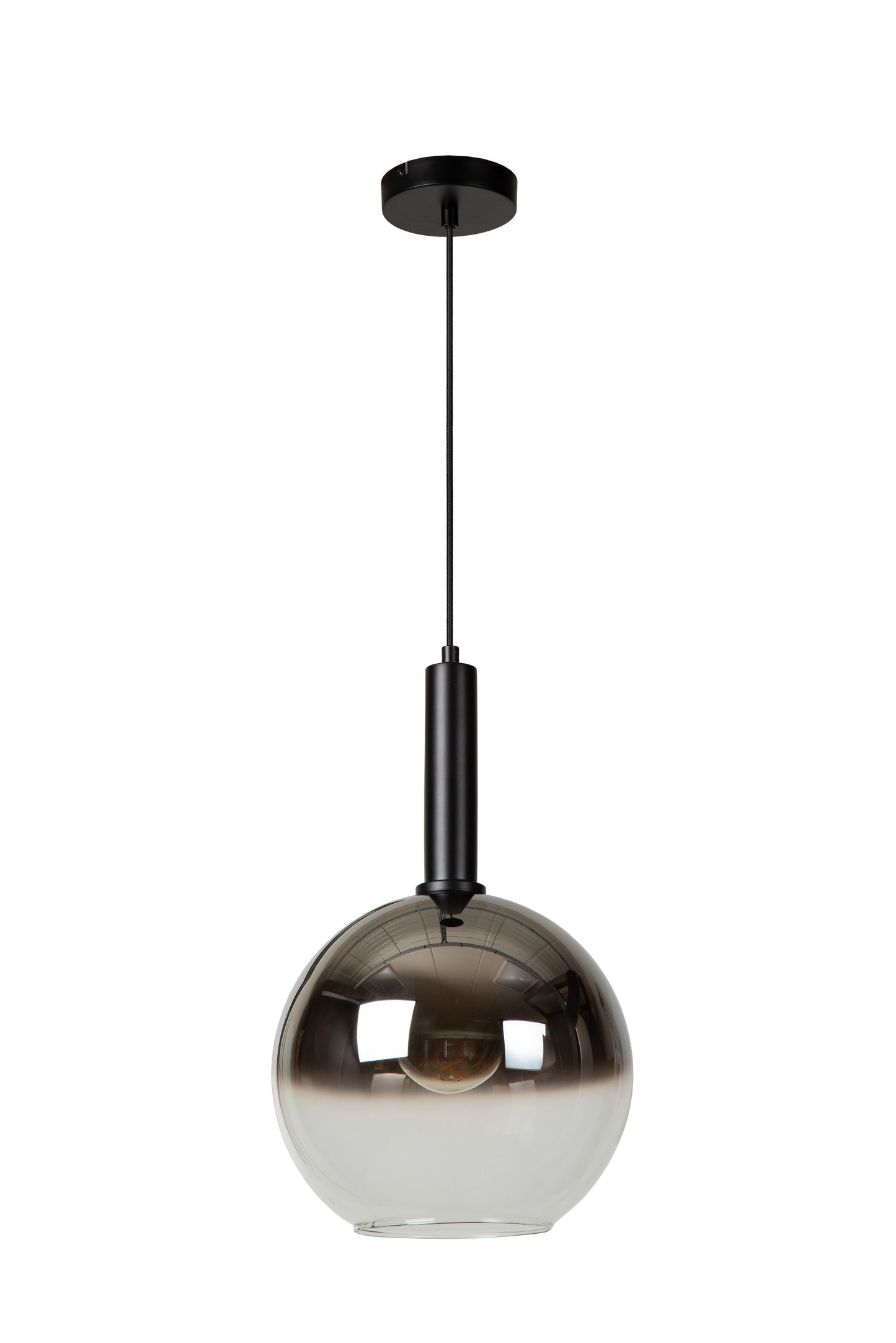 Lucide MARIUS - Pendant light - Ø 30 cm - 1xE27 - Black