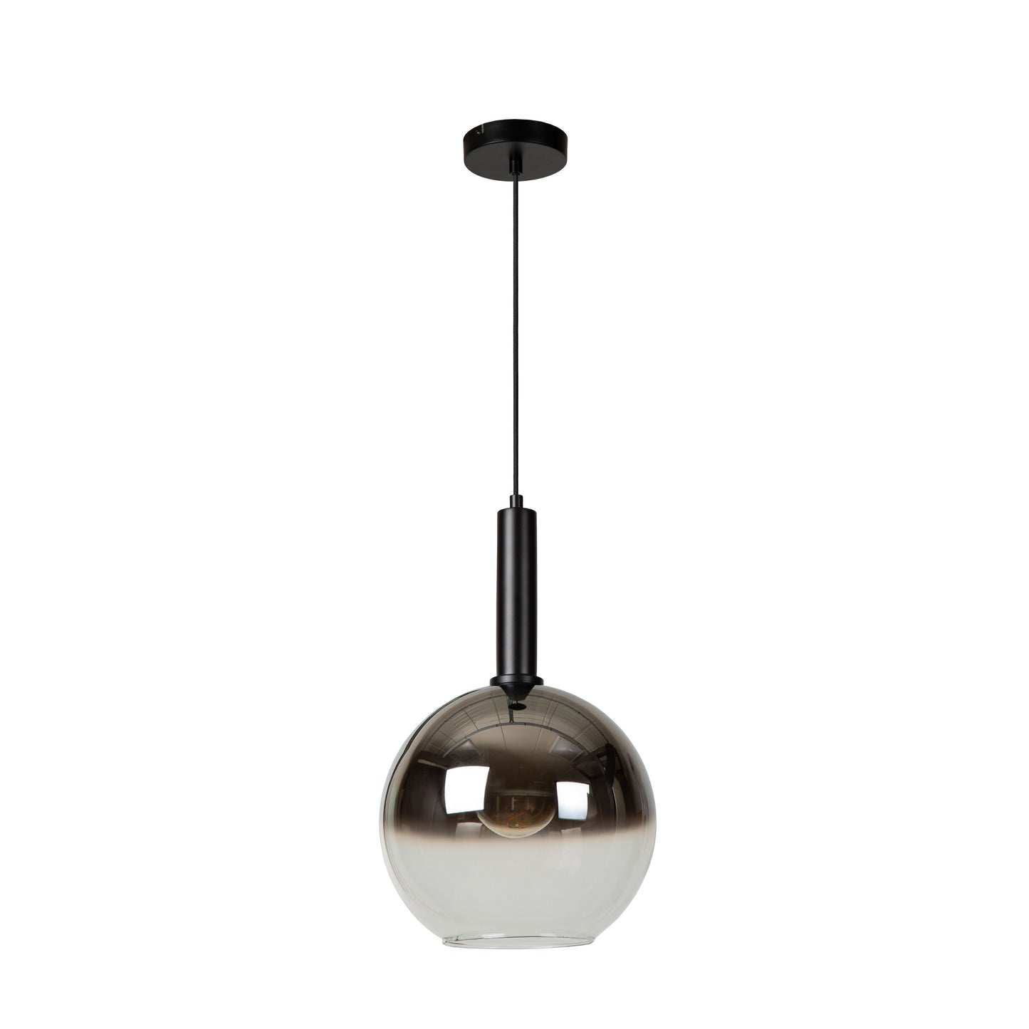 Lucide MARIUS - Pendant light - Ø 30 cm - 1xE27 - Black