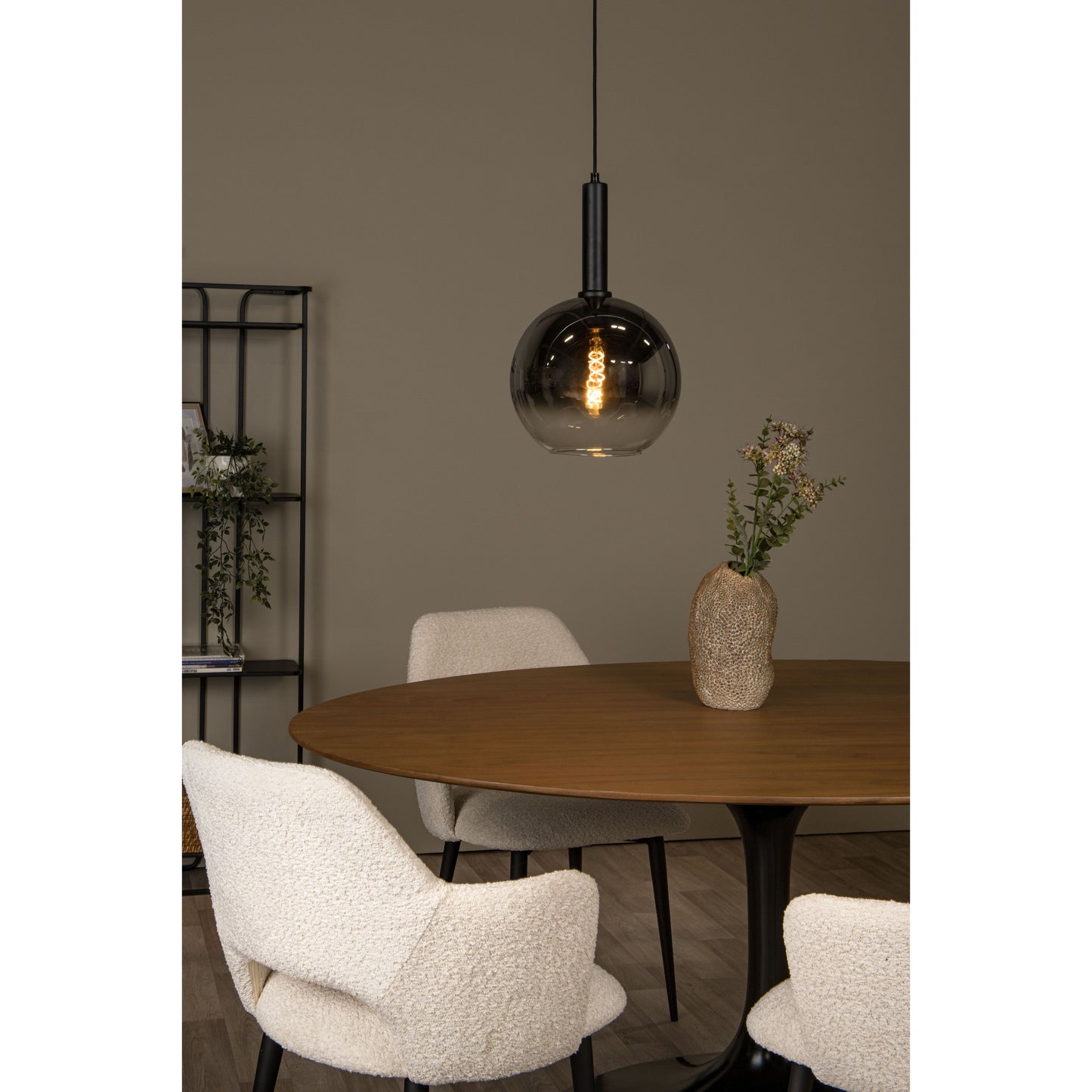 Lucide MARIUS - Pendant light - Ø 30 cm - 1xE27 - Black