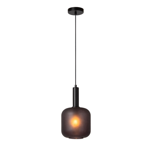 Lucide ELOISE - Pendant light - Ø 21 cm - 1xE27 - Black