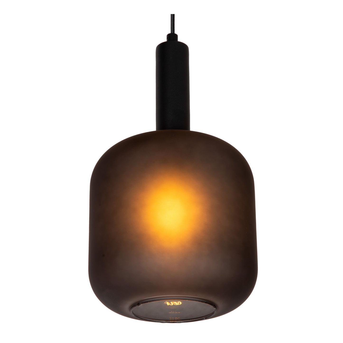 Lucide ELOISE - Pendant light - Ø 21 cm - 1xE27 - Black