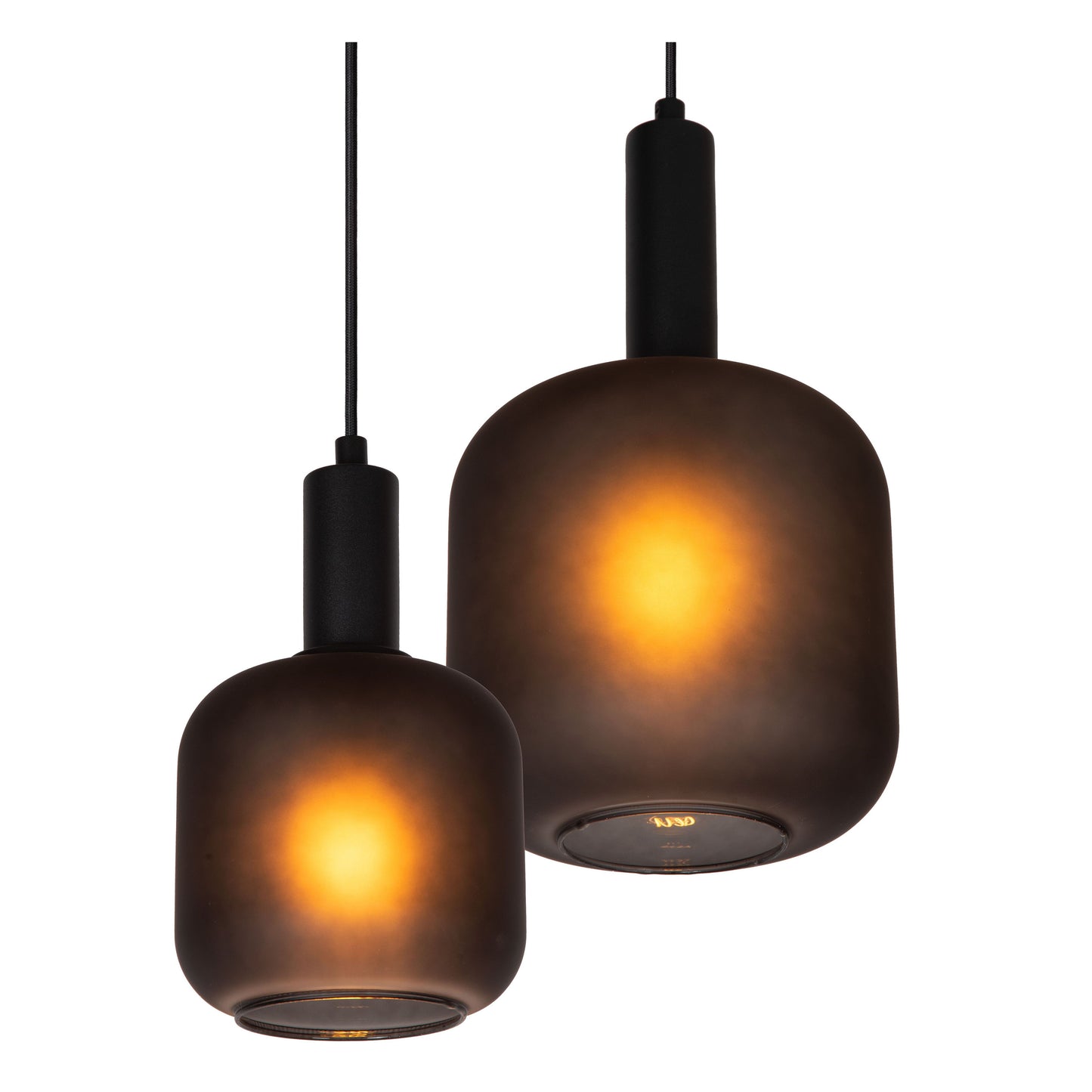 Lucide ELOISE - Pendant light - 4xE27 - Black