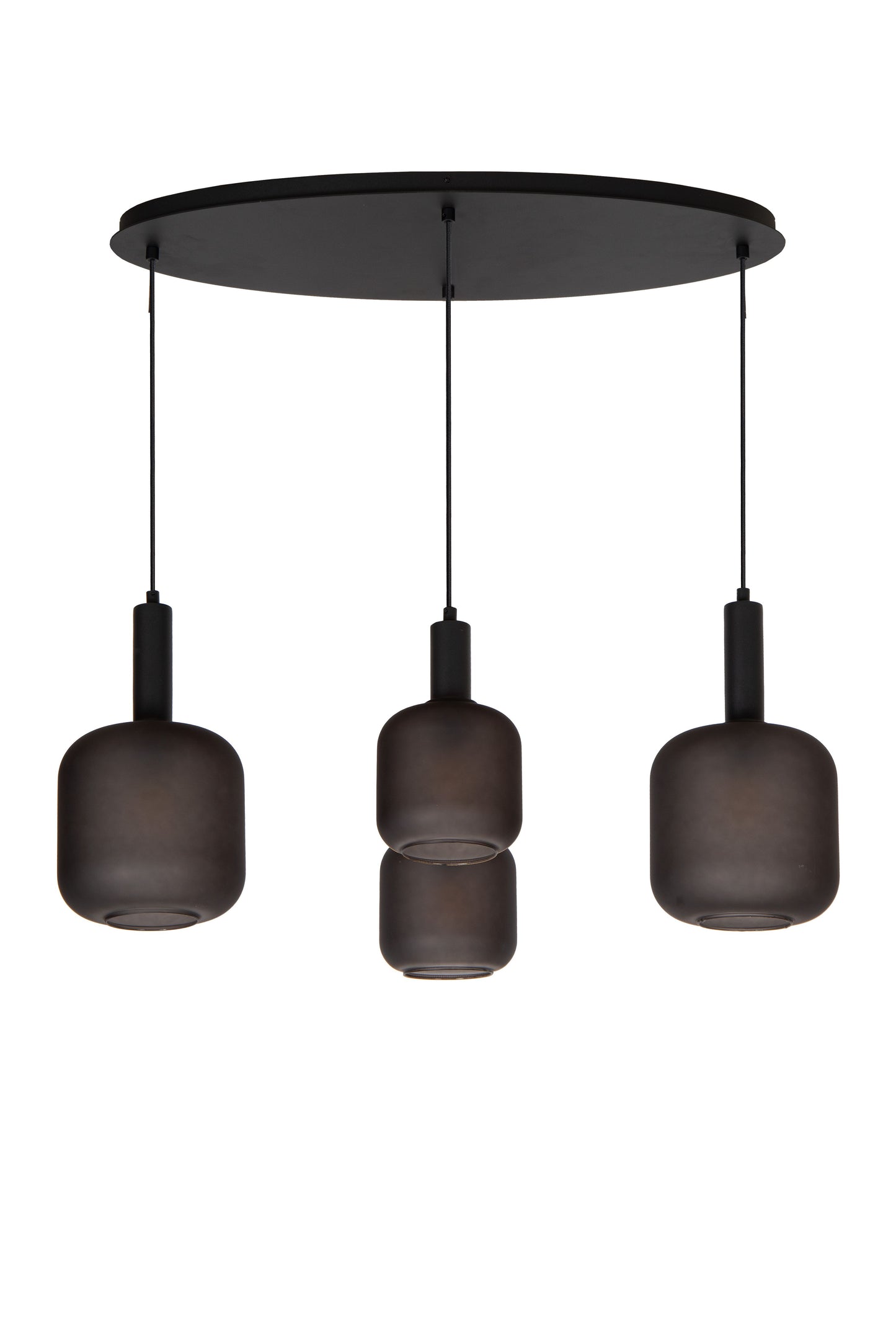 Lucide ELOISE - Pendant light - 4xE27 - Black