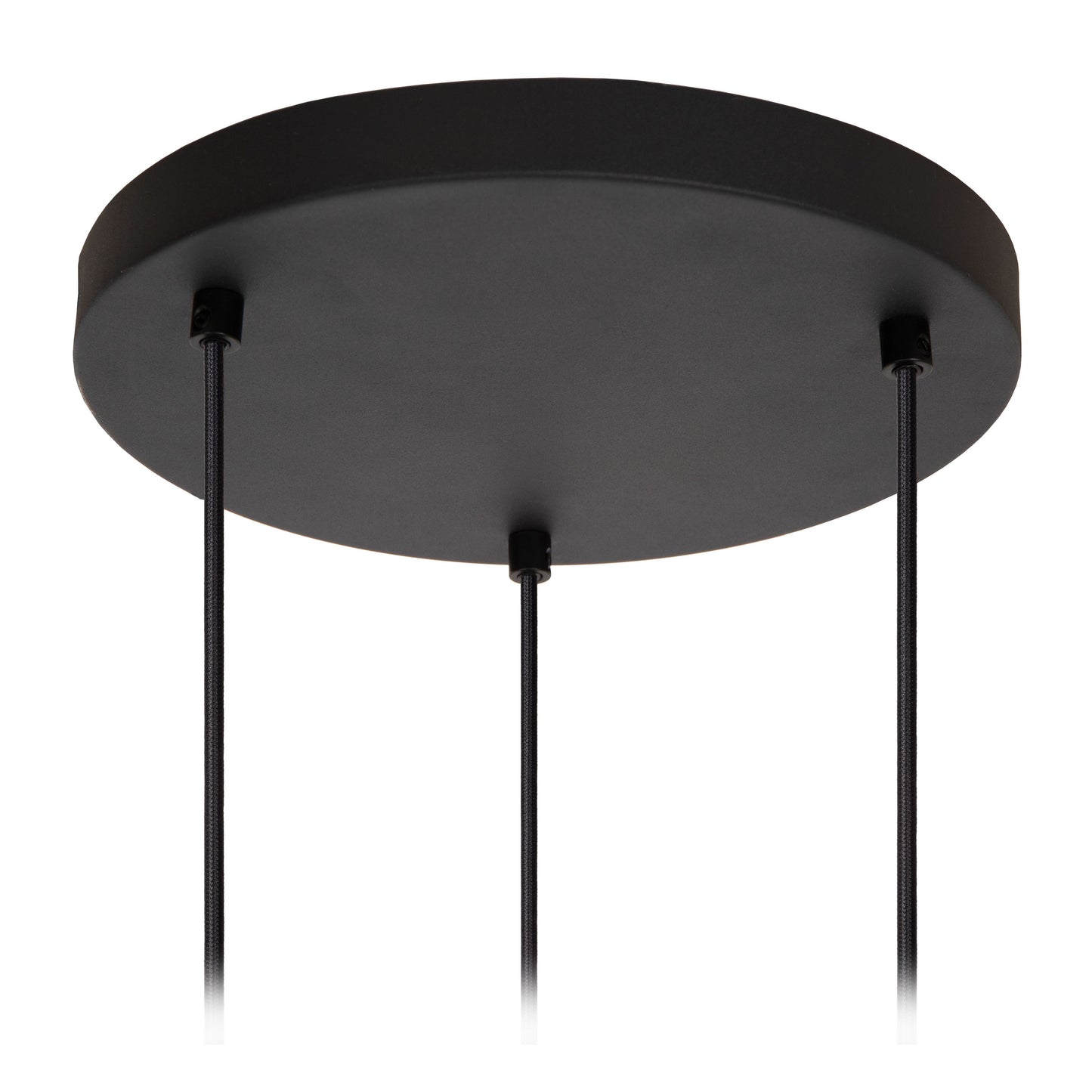 Lucide ELOISE - Pendant light - Ø 40 cm - 3xE27 - Black