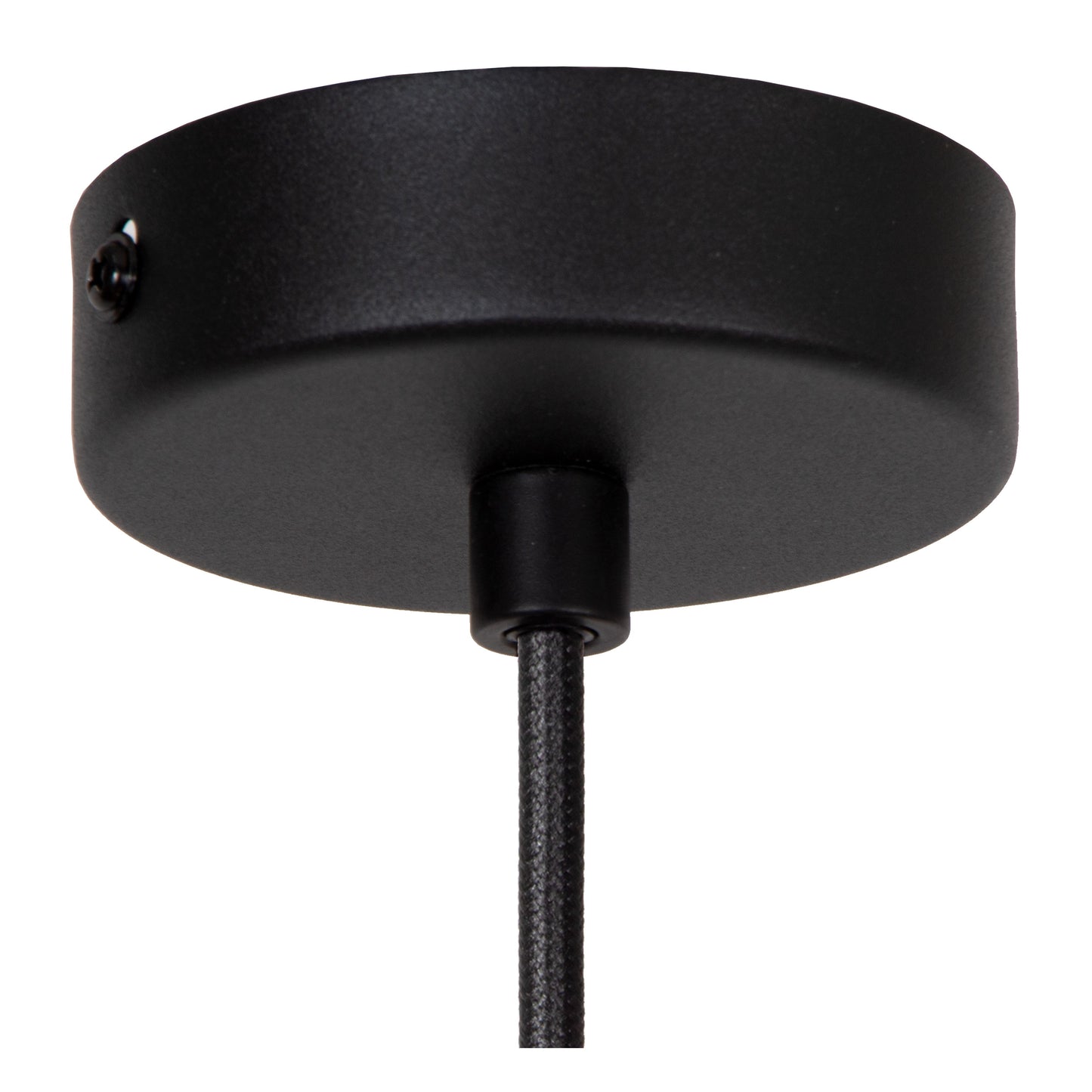 Lucide EVORA - Pendant light - Ø 10 cm - 1xGU10 - Black