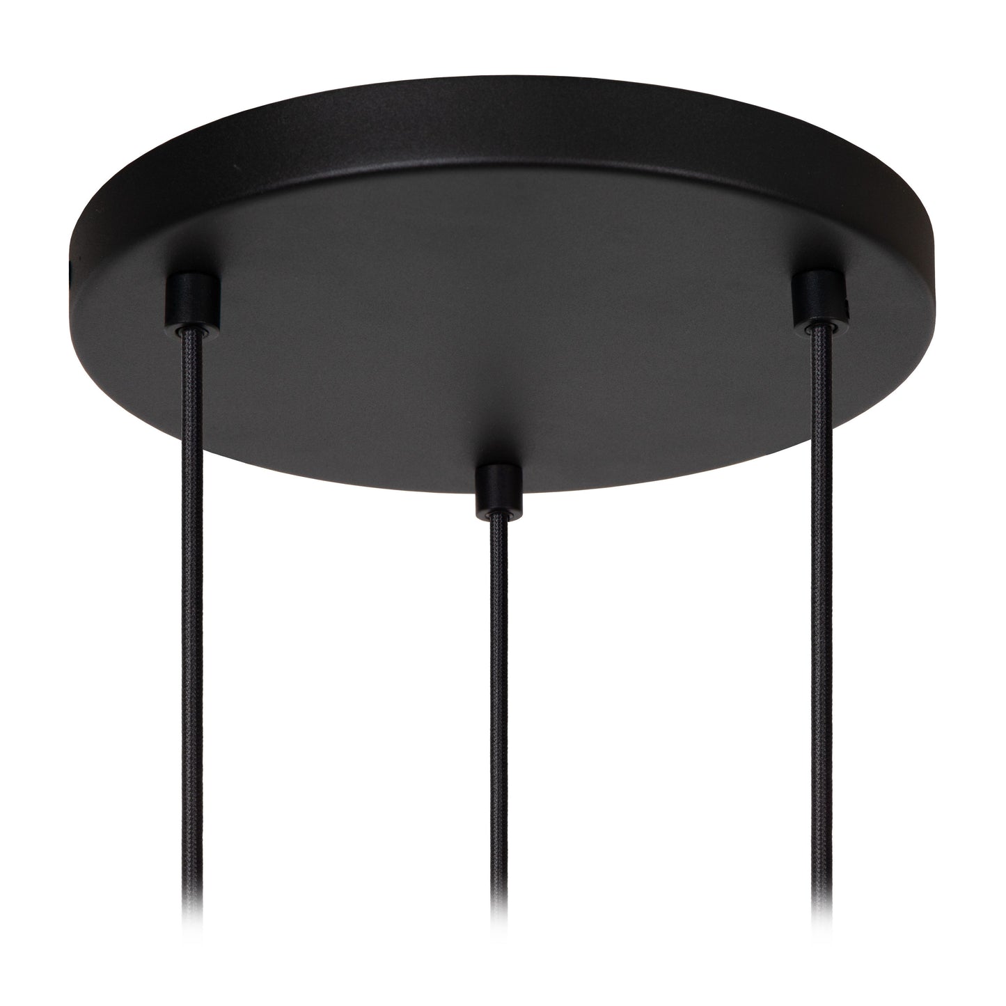 Lucide EVORA - Pendant light - Ø 25 cm - 3xGU10 - Black